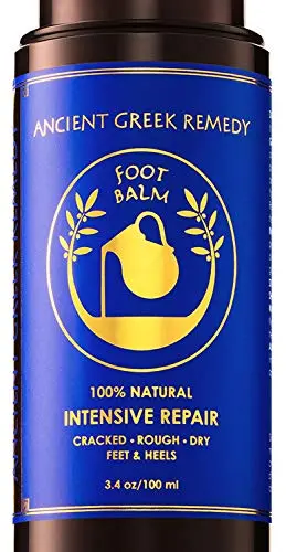 Ancient Greek Remedy Organic Foot Balm in jar