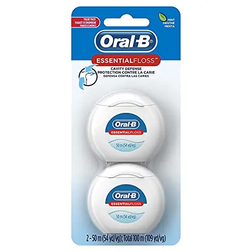 Oral-B EssentialFloss Cavity Defense dental floss for tight teeth