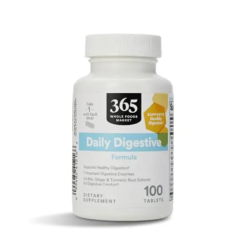 365 by Whole Foods Market digestive enzymes bottle