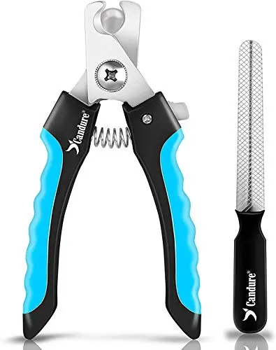 Candure professional dog nail clippers with safety guard