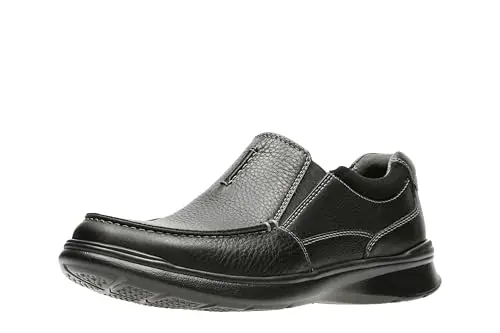 Clarks Cotrell Free loafers for men in black leather