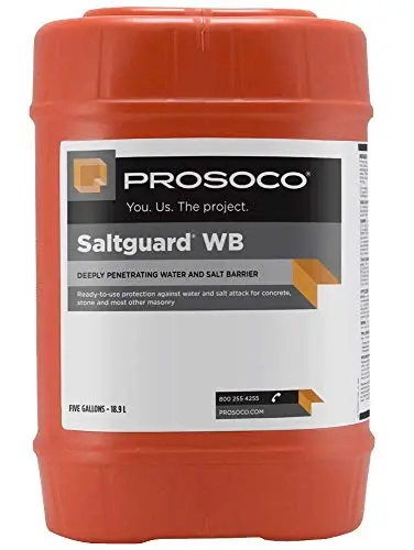 PROSOCO Saltguard WB concrete sealer on driveway