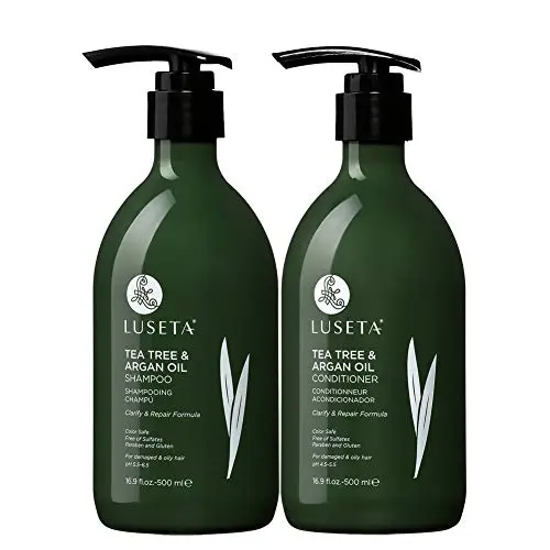 Luseta Tea Tree and Argan Oil Shampoo and Conditioner set