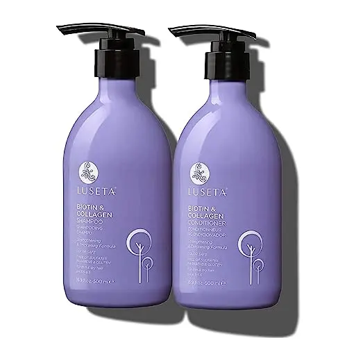 L LUSETA Biotin Shampoo and Conditioner Set