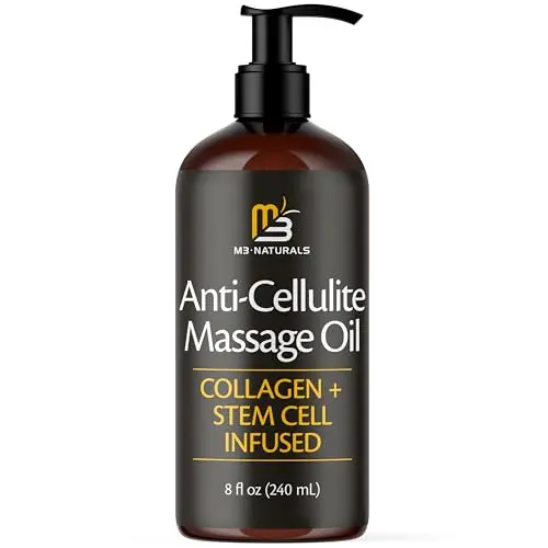 M3 Naturals Firming Body Massage Oil with Collagen