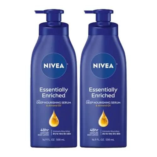NIVEA Essentially Enriched Body Lotion pump bottles