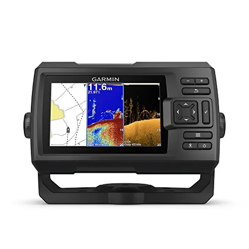 Garmin STRIKER 5CV fish finder with ClearVu scanning