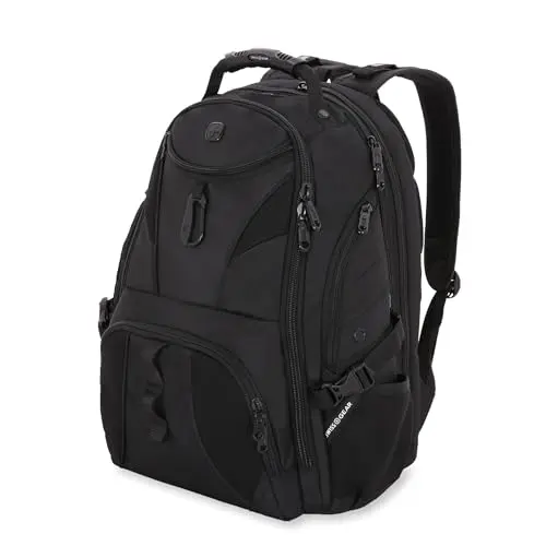 SwissGear 1900 Scansmart backpack with multiple pockets and padded straps