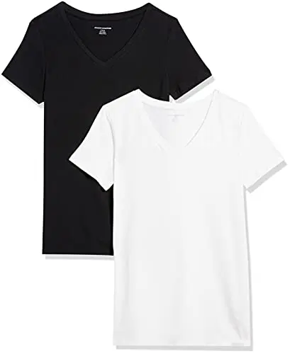 Amazon Essentials women's v-neck t-shirt pack