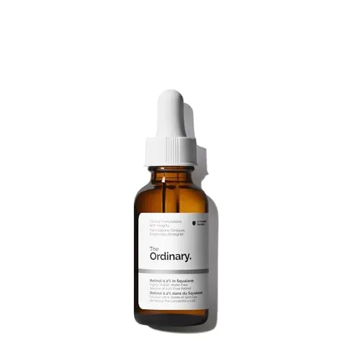 The Ordinary Retinol 0.2% in Squalane serum bottle
