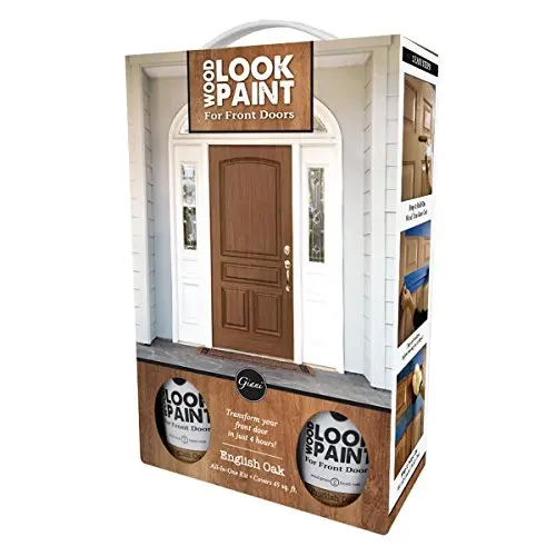 Giani wood look paint kit for doors in English oak finish