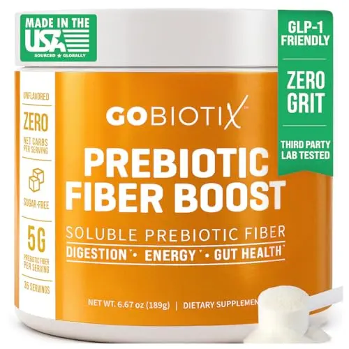 GOBIOTIX prebiotic fiber supplement powder