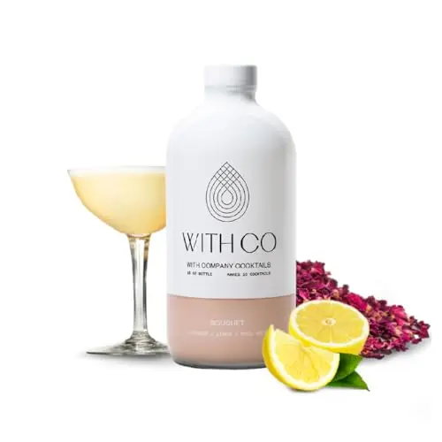 WithCo Bouquet Gimlet cocktail mixer in glass bottle