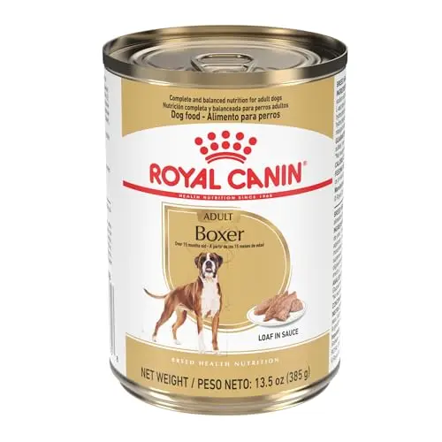 Royal Canin Boxer Adult wet dog food cans