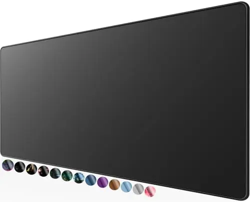 KTRIO Large Gaming Mouse Pad with stitched edges