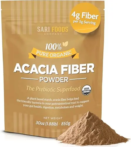 Sari Foods organic acacia fiber powder