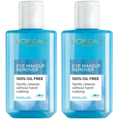 L'Oreal Paris Clean Artiste Oil Free Eye Makeup Remover twin pack