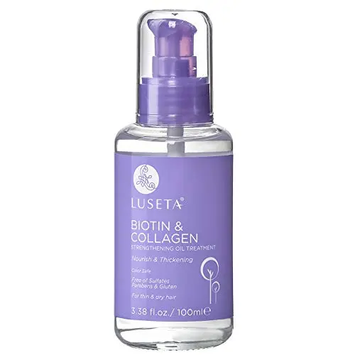 L LUSETA Biotin Hair Growth Serum bottle