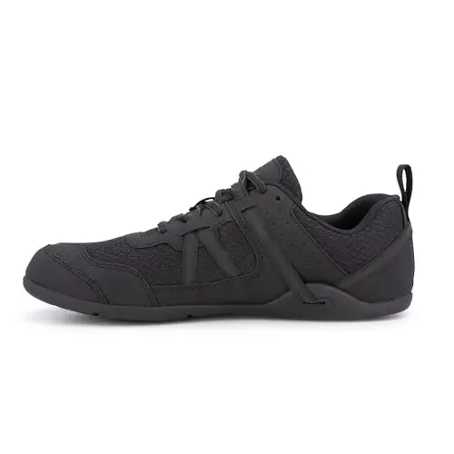 Xero Shoes Prio men's barefoot athletic sneaker in black