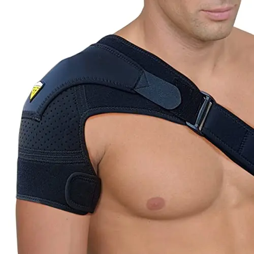 FIGHTECH shoulder brace with ice pack pocket for rotator cuff injury