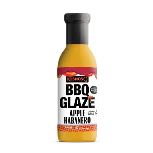Kosmos Q Apple Habanero BBQ Glaze bottle
