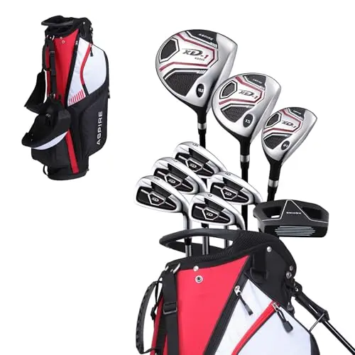 PRECISE Aspire XD1 complete golf set for seniors with bag and headcovers