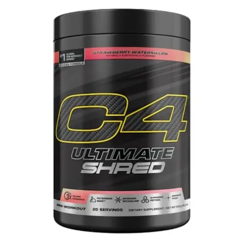 Cellucor C4 Ultimate Shred Pre Workout Powder container