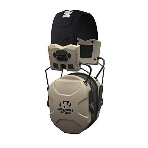 Walkers XCEL digital electronic hearing protection muff with advanced controls
