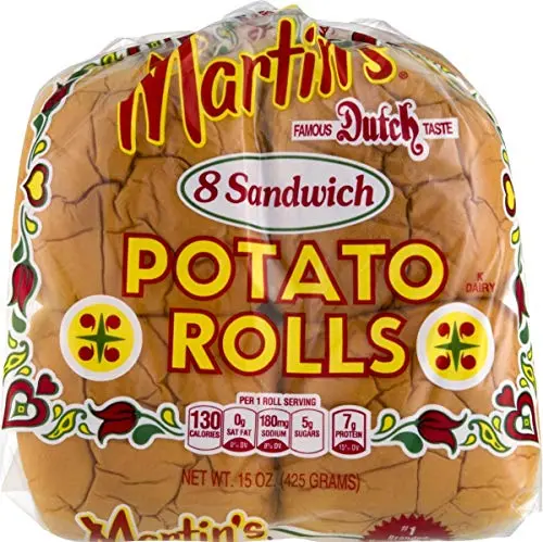 Martin's Potato Sandwich Rolls in packaging