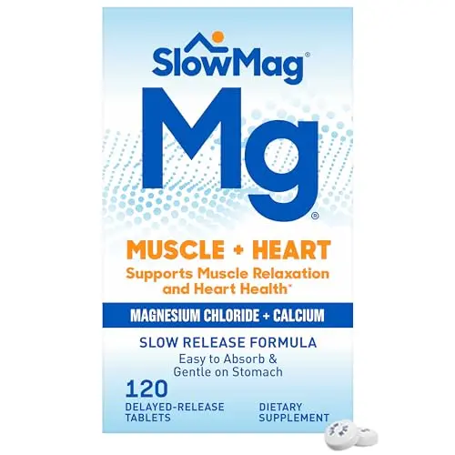 SlowMag Muscle + Heart Magnesium tablets