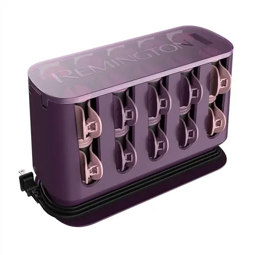 Remington pro hair setter hot rollers with thermaluxe technology