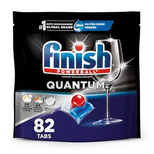 Finish Quantum dishwasher pods with three-chamber design