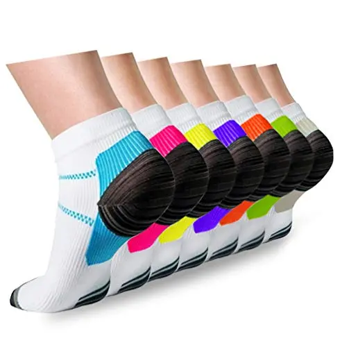 ACTINPUT compression socks for plantar fasciitis in various colors