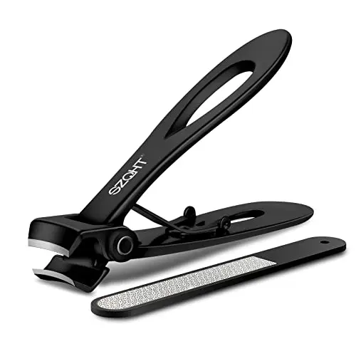 SZQHT ultra wide jaw opening toenail clippers for thick nails