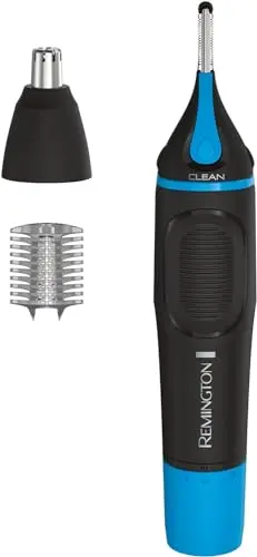 Remington nose and ear hair trimmer with CleanBoost technology