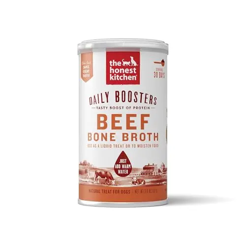 The Honest Kitchen instant beef bone broth powder for dogs