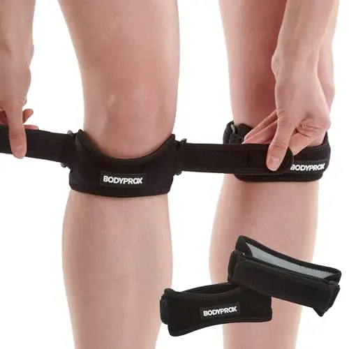 Bodyprox patella tendon knee strap two-pack