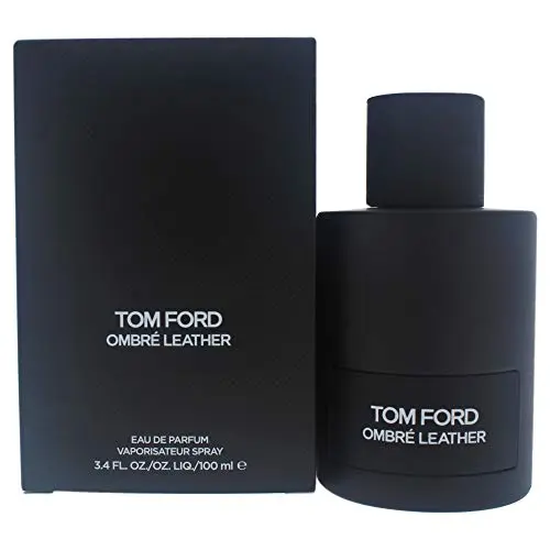 Tom Ford Ombre Leather perfume bottle with sleek design