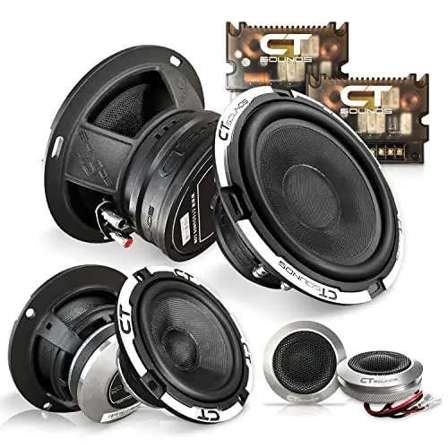 CT Sounds Meso 6.5 inch 3-way component car speaker set