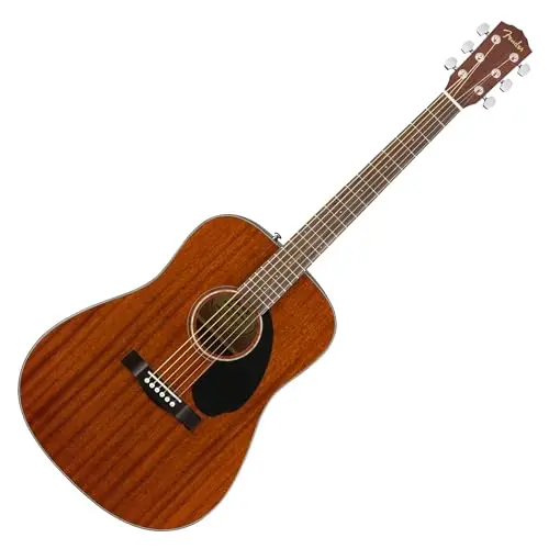 Fender CD-60S dreadnought acoustic guitar in mahogany finish