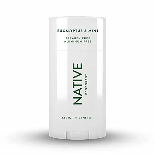 Native Deodorant stick in Eucalyptus & Mint scent