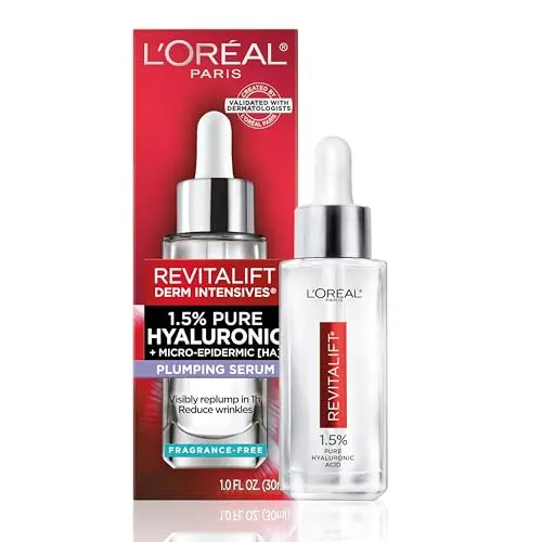 L'Oreal Paris Revitalift pure hyaluronic acid serum for anti-aging and hydration