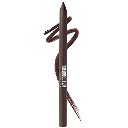 Maybelline TattooStudio Long-Lasting Eyeliner Pencil in bold brown shade