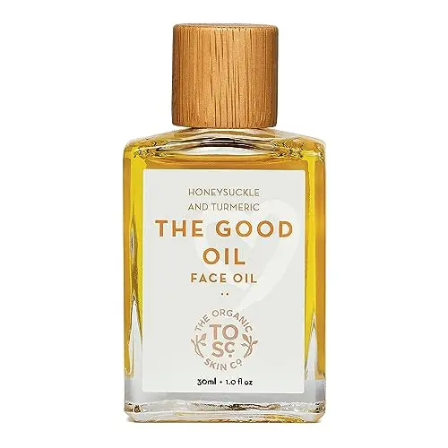 The Organic Skin Co. glow serum bottle
