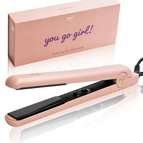 PYT professional ceramic hair straightener with negative ions