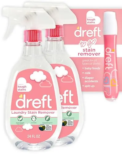 Dreft baby stain remover spray bundle with stain pen