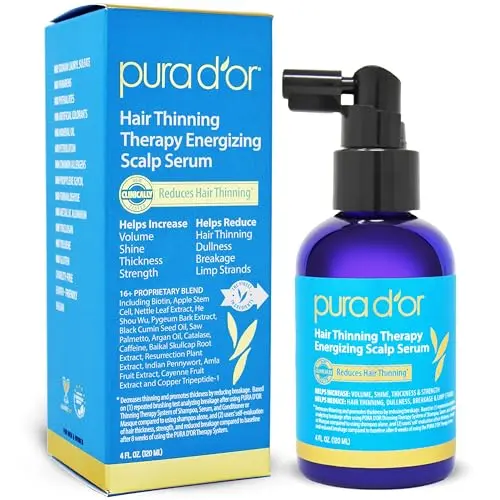 PURA D'OR Hair Thinning Therapy Scalp Serum bottle
