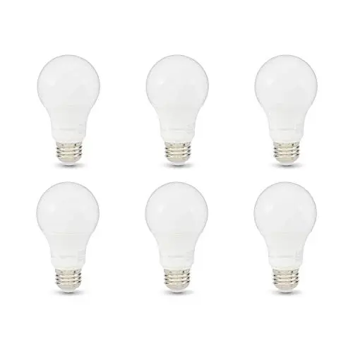 Amazon Basics A19 dimmable LED light bulb