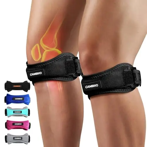 CAMBIVO essential series knee brace strap pack