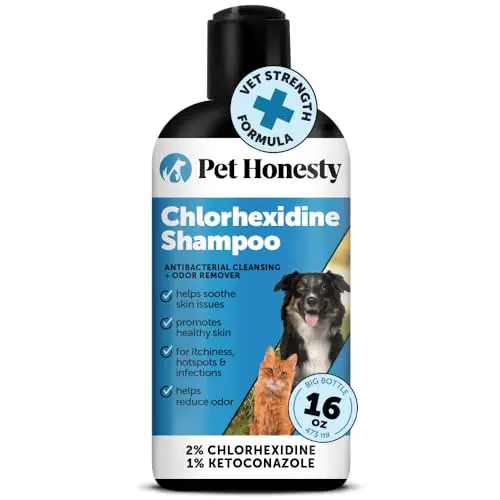 Pet Honesty Chlorhexidine Shampoo for dogs and cats with cucumber melon scent